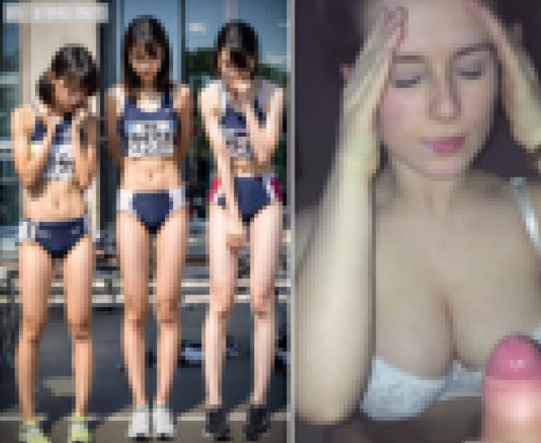 【ガチ素人】女子大生・陸上選手（19歳）、エロすぎる手コキ射精動画が流出してしまう