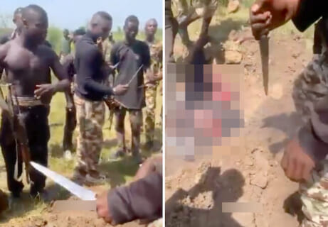 【閲覧注意】ボコ・ハラム「神は偉大なり！」⇒ ナイジェリア軍「神より俺らが強いぞ」⇒ 結果