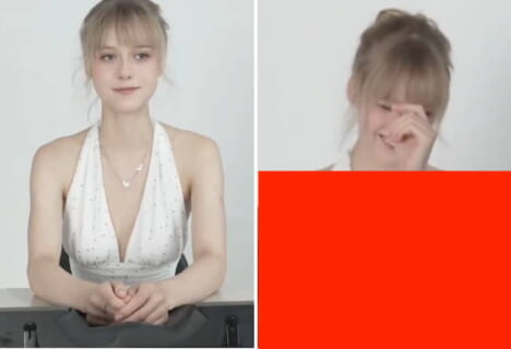 「セ○クスしなくていい」と言われ中国AVに出演した白人美少女の末路がコレｗｗｗ（動画あり）