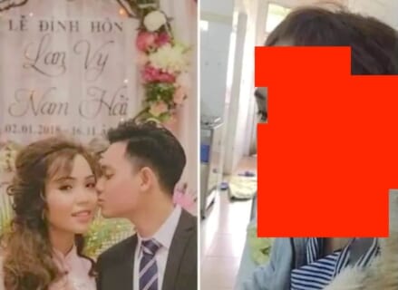 【閲覧注意】この幸せそうな花嫁の「世界最悪のビフォーアフター」をご覧ください…（画像あり）