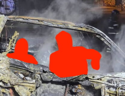 【閲覧注意】BMWで事故った大学生の男女6人、全員「炭」になって発見される（画像あり）