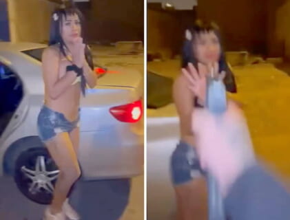 【閲覧注意】半グレによる「街の掃除」が怖すぎ…立ちんぼ♀がゴミのように…（動画あり）