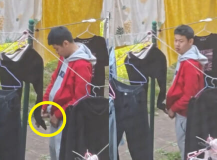 【動画あり】女子寮に現れたおっさん、ガチのマジで怖すぎると話題に…