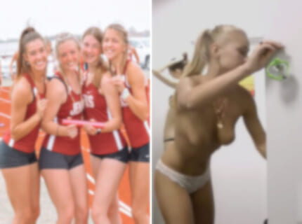 【犯罪】女子陸上部。こんなエロ動画が「オカズ」にされてるなんて夢にも思わないだろうな