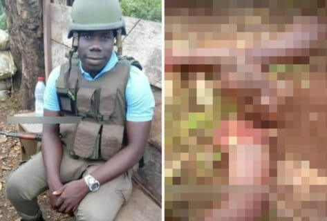 【閲覧注意】老人殺しの男、復讐で ”エゲツナイ姿” にされ見つかる（画像あり）