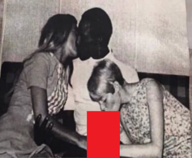 奴隷時代、白人女性2人に性奴隷にされてた黒人男性のチ●コが物凄すぎる