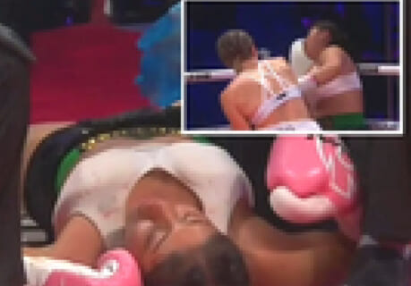 【閲覧注意】女子プロボクサー（18歳）がKOされて死亡した試合映像、あまりにも怖すぎる