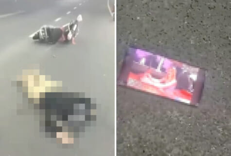 【閲覧注意】世界一恥ずかしい死に方したバイカーさん、見つかる・・・（動画あり）