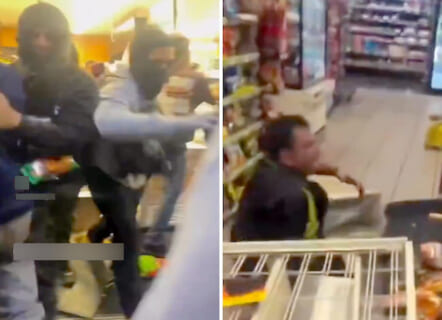 【衝撃映像】コンビニのDQN集団 VS 店長の動画、あまりにも可哀想すぎると話題に…