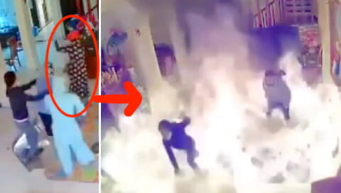 【閲覧注意】女さん「家を燃やして私も死ぬ！」家族「やめて！」⇒ 家族もろとも生きたまま…