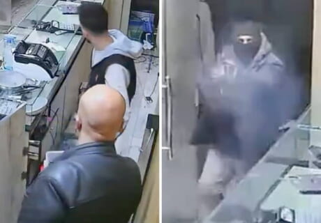 【閲覧注意】海外の強盗、レベルが違う…開始3秒でこうなるとか怖すぎ（動画あり）