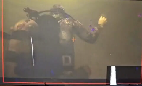 【衝撃映像】ダイバーが水深30mでモンスター級の化け物に襲われ引きずり込まれる動画、ガチでめちゃくちゃ怖い