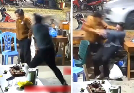 【閲覧注意】家庭内暴力を受けてる妻（実はめっちゃ強い）が夫を殺してしまう動画、ヤバすぎる