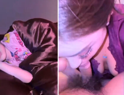 【動画】小●生の娘の前でシングルマザーにフ○ラチオしてもらう緊張感、やばすぎる