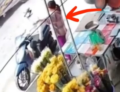 【閲覧注意】彼氏と会話中の彼女、1秒後に「肉塊」に変わる…ありえない死に方がコチラ（動画あり）