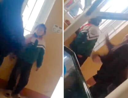 【衝撃映像】「最近のJS怖すぎワロタ…」⇒ 小6が小3をボコボコにする動画が大炎上