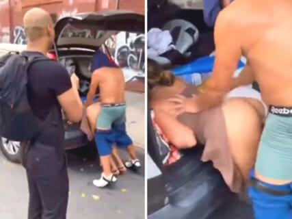 【動画】ドラッグでイカれてる路上生活者の女にチ●ポ挿れた結果ｗｗｗｗｗｗ