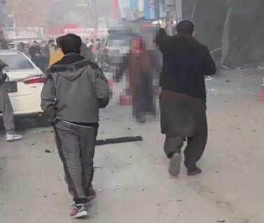 【閲覧注意】アフガン首都で中国人ら25人が殺される。現場動画がヤバすぎた…