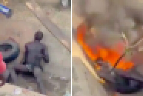 【閲覧注意】アフリカ、チャリ盗んだだけで生きたまま焼き殺すとか正気かよ…（動画あり）