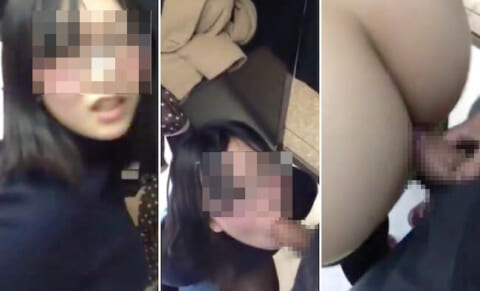 【流出】肉便器に堕ちたオタサーの姫、ゲーセンでチ●コ挿れられハメ撮り晒される…