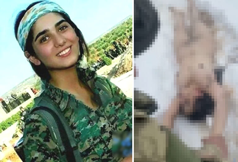 【閲覧注意】ISISに捕まった美女兵士の末路がヤバすぎる＆エロすぎると話題に（動画あり）