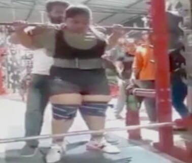 【閲覧注意】女さん「ジムで筋トレ頑張ろ！」⇒ 一生全身不随になる瞬間…（動画あり）