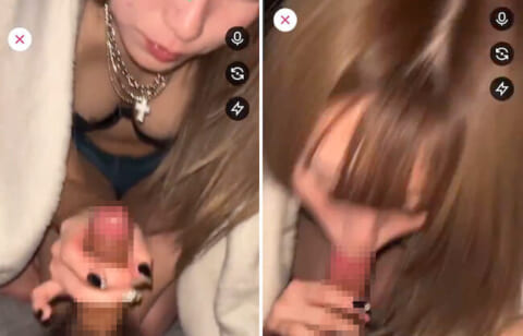 【流出】キャバ嬢さん、生放送で男にフ●ラチオして話題にｗｗｗｗｗｗ（動画あり）