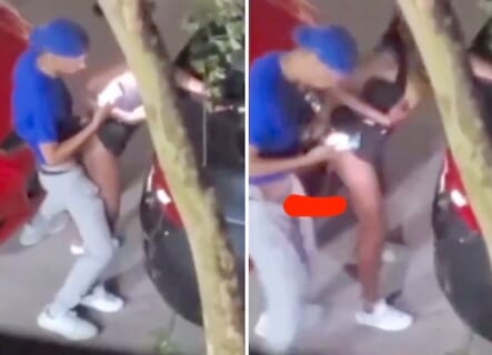 【衝撃SEX】とんでもない巨根男に買われた立ちんぼ女子…これマ○コ裂けるだろ…