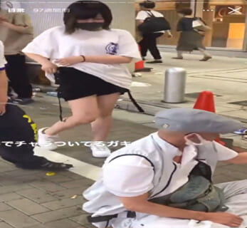 【閲覧注意】トー横女子のグロ動画、海外でヤバイと話題に