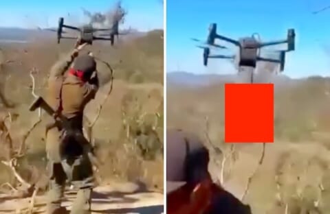 【閲覧注意】麻薬カルテル、誘拐した人間をドローンで家族の元へ帰してしまう…（動画あり）