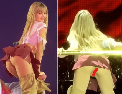 【動画】人気アイドル「BLACKPINK」リサ、ライブ中マ○コが見えすぎていると話題に