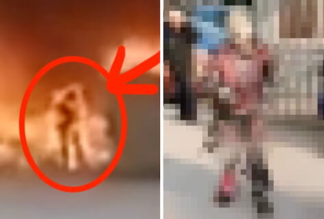 【閲覧注意】工場で火事。「やばい、中に携帯忘れた！」と工場に戻った女性作業員、恐ろしい姿へ…