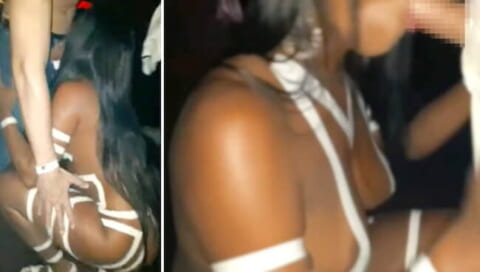 【動画】ガチの肉便器♀がクラブに降臨 ⇒ フロアの男の全チ●ポを食う勢いで草ｗｗｗ