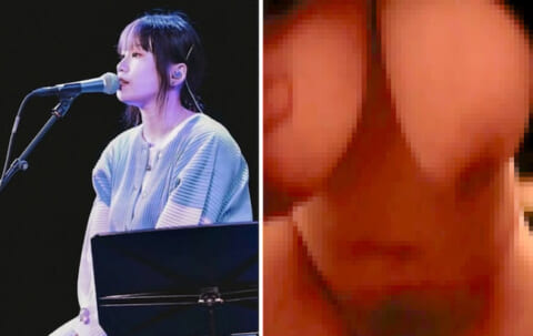 【衝撃】有名な巨乳ストリートミュージシャンのハメ撮り動画が流出。エロすぎると話題に