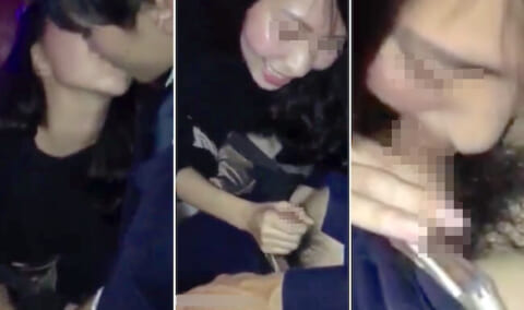 【流出】会社の飲み会でOLが上司にフ●ラチオさせられる動画、「日本の闇」と海外で話題に