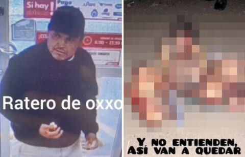 【閲覧注意】強盗さん、麻薬カルテルの縄張りを荒らした結果「チ●コ」ごとバラバラに…