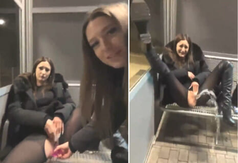 【素人】女友達とディルドでふざけてた女の子がガチイキする動画、クッソエロいと話題にｗｗｗ