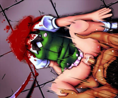 【閲覧注意】レ●プ犯「あー気持ち良かった！この女、誰か判別できない顔にしないと…」（画像あり）