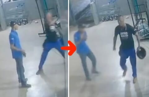 【閲覧注意】海外の本物のヒットマン、すれ違いざまに人間を0.1秒で殺す動画がヤバすぎ…