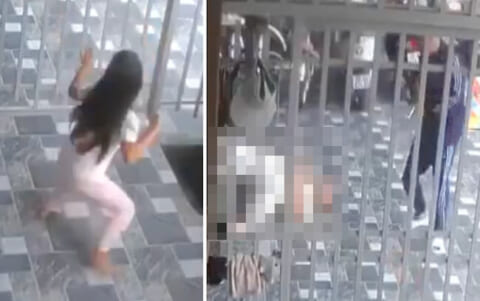 【閲覧注意】刑務所から出てきて最初にやることがコレかよ…DQN夫が娘の目の前で浮気妻を…