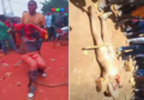 【閲覧注意】アフリカの村で男性のチ●コを盗んだ女はこうなる…クッソヤバい魔女狩りの一部始終