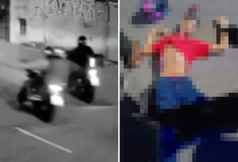 【閲覧注意】イキった高校生強盗、襲ったオッサンの正体が「非番の警察官」だった結果（動画あり）