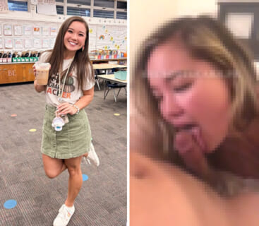 【ガチ動画】小学校の女教師(26歳)、エロすぎるセ○クス動画が流出し解雇されてしまう…