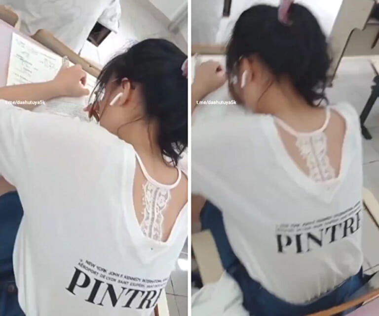 【ガチ盗撮】美人女子大生、こんなエロ動画が出回ってる事知ったら自殺するだろうな