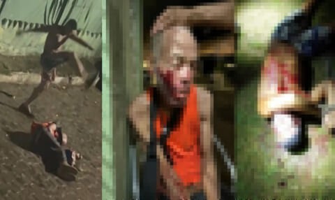 【閲覧注意】男がホームレスをボコるも、このホームレスが ”超ヤバい奴” で男が死ぬ事になる…（動画あり）