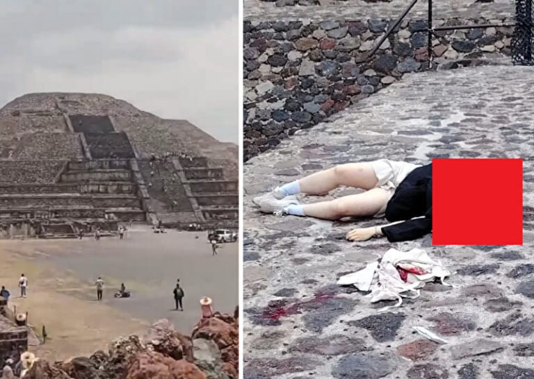 【閲覧注意】ピラミッドで銃乱射事件。観光客女性の死体画像や殺人動画などが公開される
