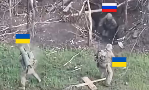 【閲覧注意】降伏したロシア兵に近付いてはいけない理由がこちら・・・（動画あり）