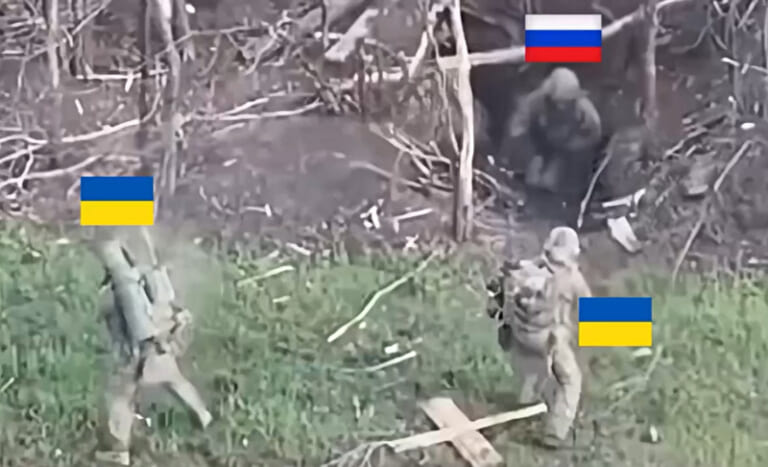 【閲覧注意】降伏したロシア兵に近付いてはいけない理由がこちら・・・（動画あり）