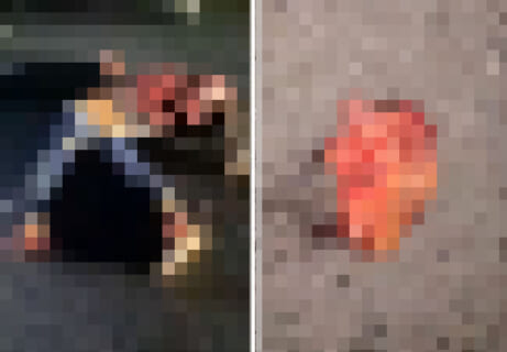 【超！閲覧注意】轢き逃げ犯「やべ！なんか轢いた！まあいいか」⇒ 被害者の姿がエグすぎ…（動画あり）