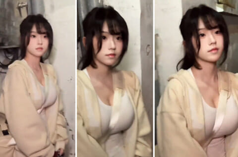 【動画】立ちんぼ史上最高の美少女現る（巨乳、女子高生、1回のセ○クス2800円）